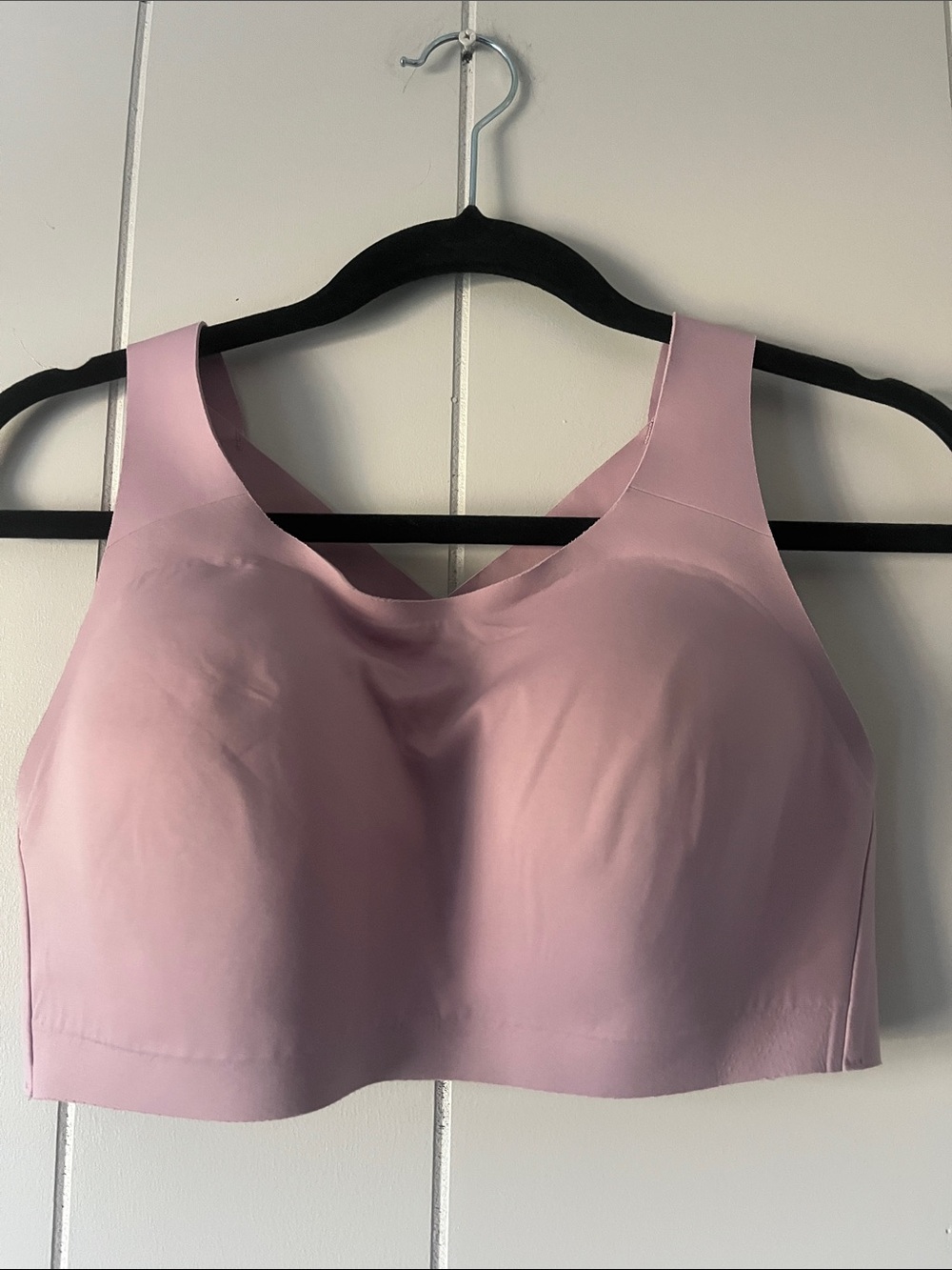 Seamless Light Pink Wireless Bralette Top